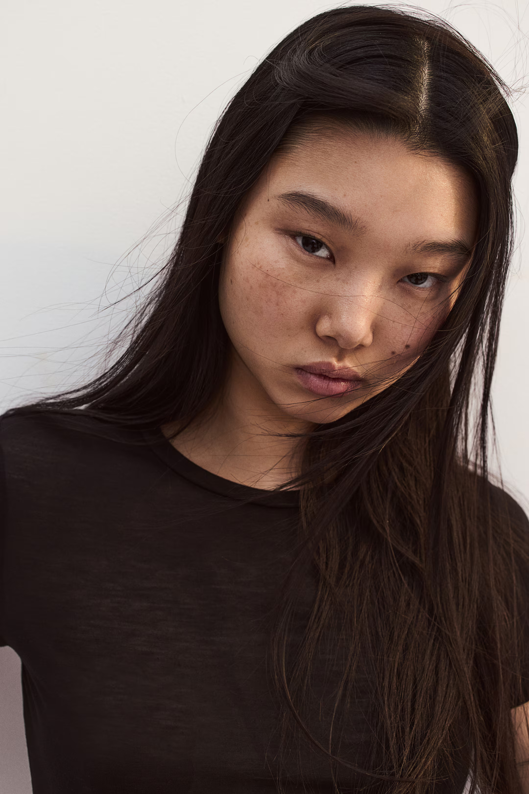 Fitted T-shirt - Black - Ladies | H&M US | H&M (US + CA)