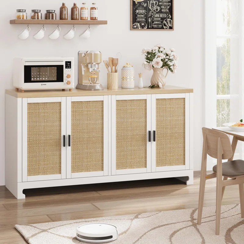 Aalderich 61.4" Wide Rattan Sideboard | Wayfair North America