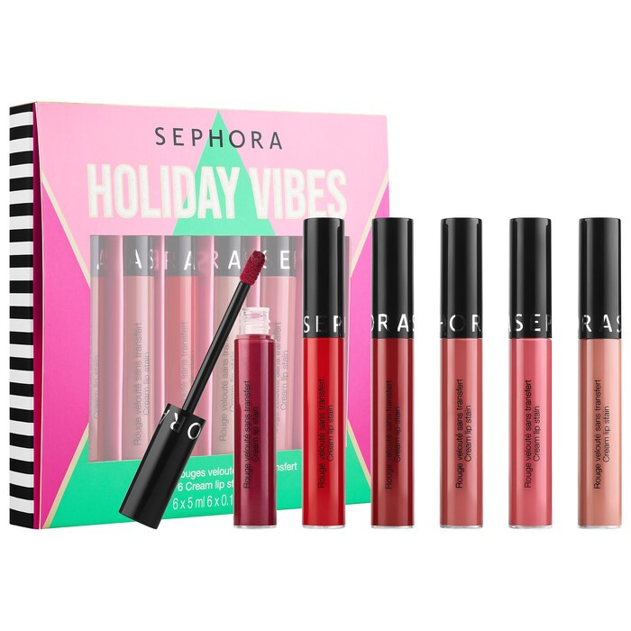 Holiday Vibes Cream Lip Stain Set | Sephora (CA)