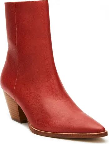 Caty Western Pointed Toe Bootie | Nordstrom