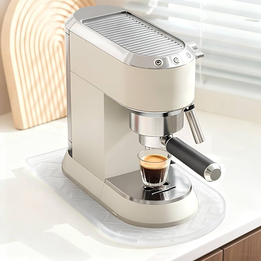 Silicone Coffee Mat,15.8"x 7.8"in Bar Mat for Countertop,Heat-Resistant,Non-Slip,Leak-Proof,Fit f... | Amazon (US)