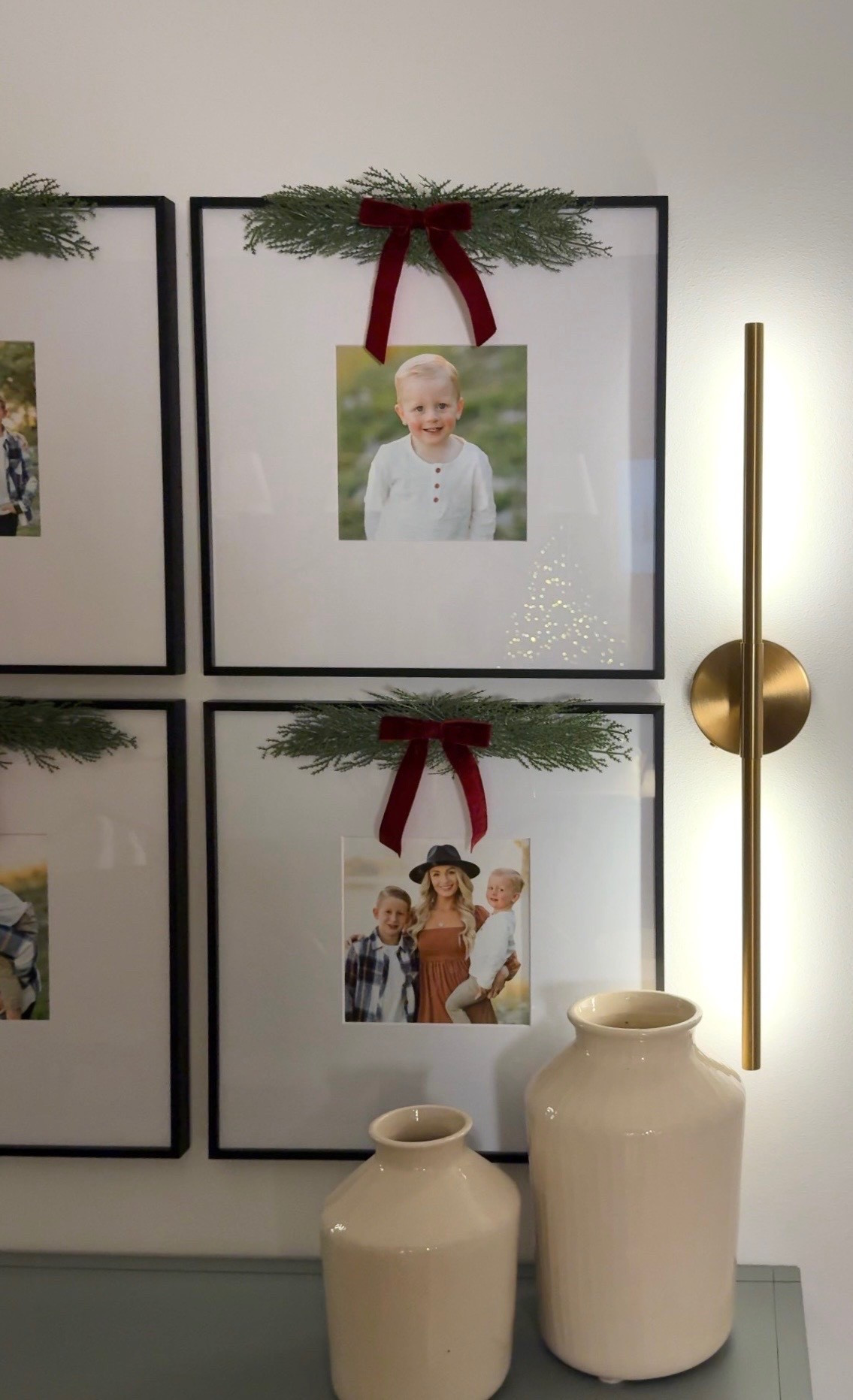 DIY Christmas frames 🎄❤️