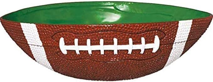 Amscan Football Plastic Bowl - 12 1/2' x 10', 1 Pc | Amazon (US)
