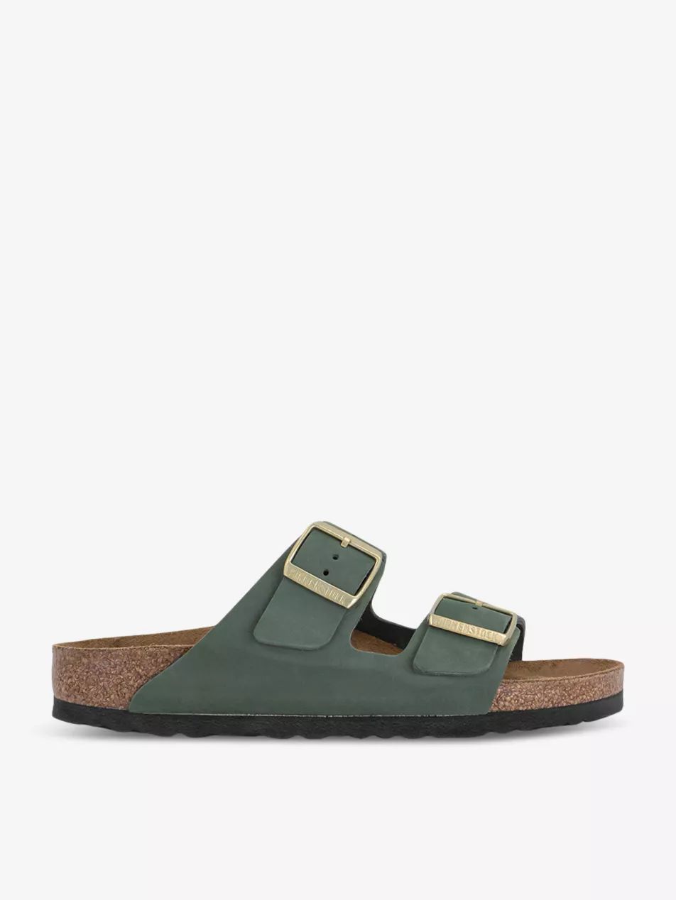 Arizona two-strap leather sandals | Selfridges