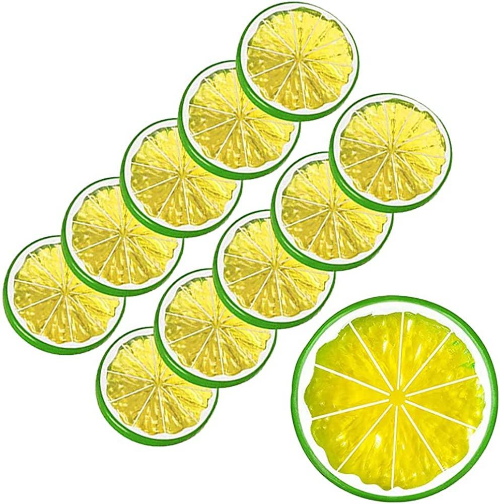 Hagao Fake Lime Slice Artificial Fruit Highly Simulation Lifelike Model for Home Party Decoration... | Amazon (US)