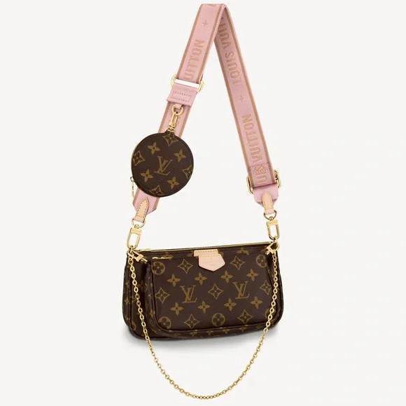 Louis Vuitton Multi Pochette in Light Pink | Poshmark