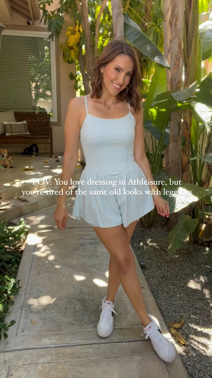 The comfort of Athleisure but all the cuteness of a stylish dress. Love the combo! Perfect with an added jacket for cooler weather. In a size M

#LTKFindsUnder50 #LTKActive #LTKShoeCrush