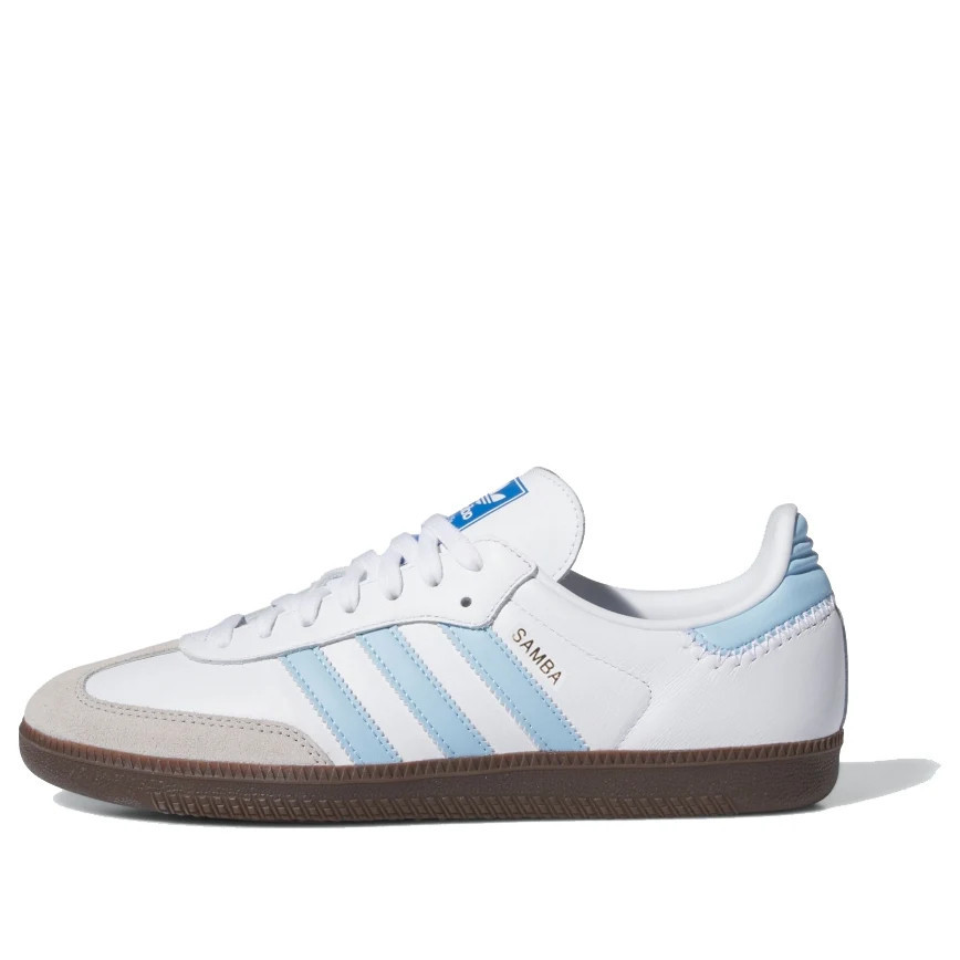 adidas Samba OG 'Cloud White Light Blue' | KICKS CREW