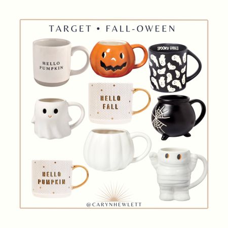 There are so many cute Fall + Halloween mugs to choose from at Target this year! #targetfinds #fallfinds #halloweenfinds

#LTKfindsunder50 #LTKhome