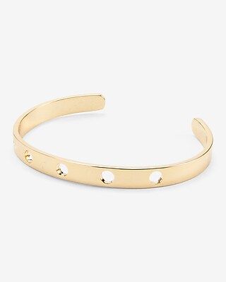 Demi-fine 14k Gold Cuff Bracelet | Express