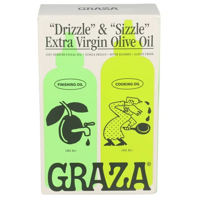 Graza Sizzle & Drizzle Gift Set - 850ml | Target