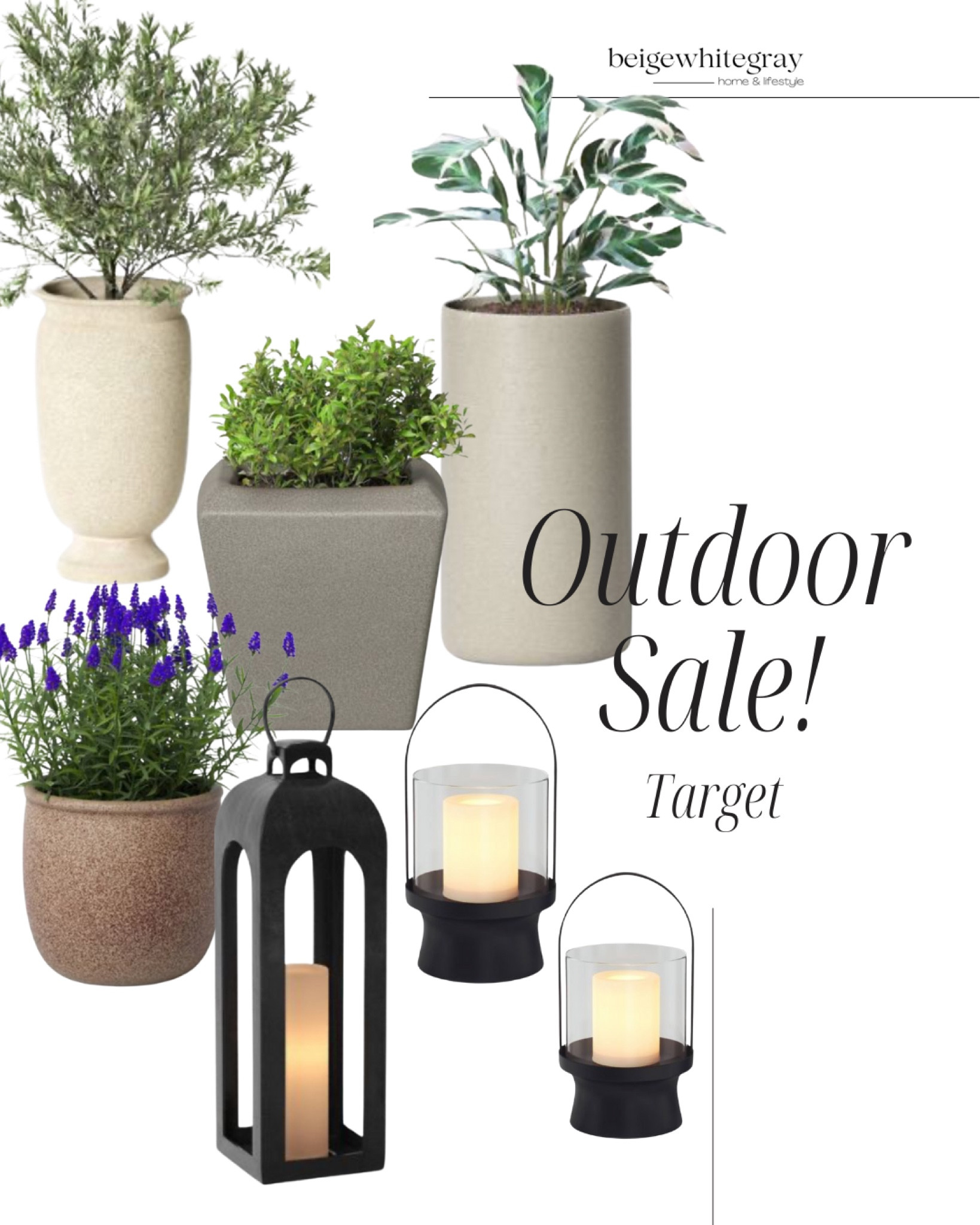 Sale alert at Target. Outdoor planters, lanterns and more in sale!

#LTKSeasonal #LTKHome #LTKFindsUnder100