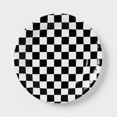Checkered Print Dinner Plate 20ct - Spritz™ | Target