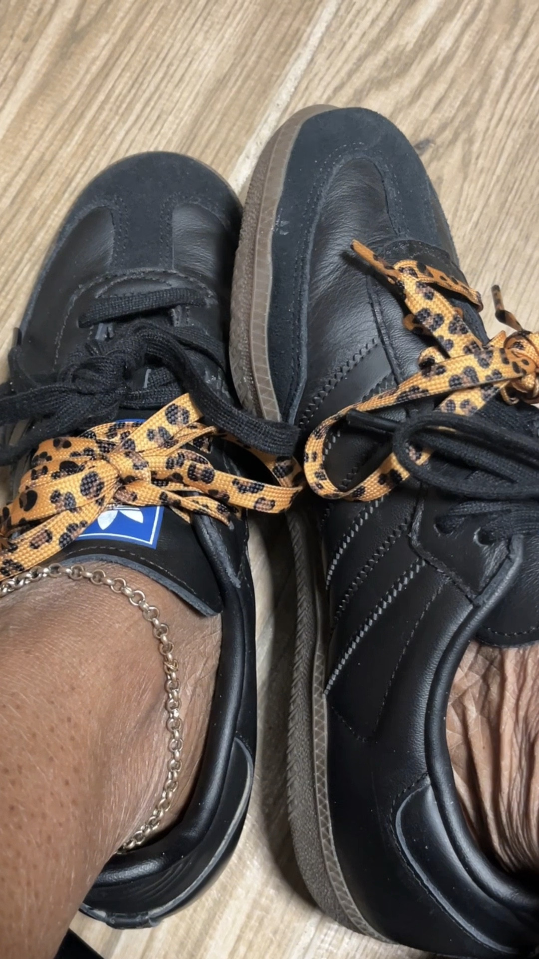 Give your sneakers a brand-new vibe without spending a fortune ✨

I love my Adidas Sambas, but sometimes they feel a little plain — especially the black ones. Instead of paying $1,200 for the Miu Miu collab, I started switching out my laces. Leopard print, bright orange, and even camo instantly make my Sambas look fresh and stylish again.

Shop the laces I used right here and try this easy sneaker hack for yourself. Would you switch up your sneakers this way?

#LTKStyleTip #LTKShoeCrush #LTKOver40