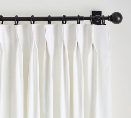 Click for more info about Emery Linen Pinch Pleat Curtain