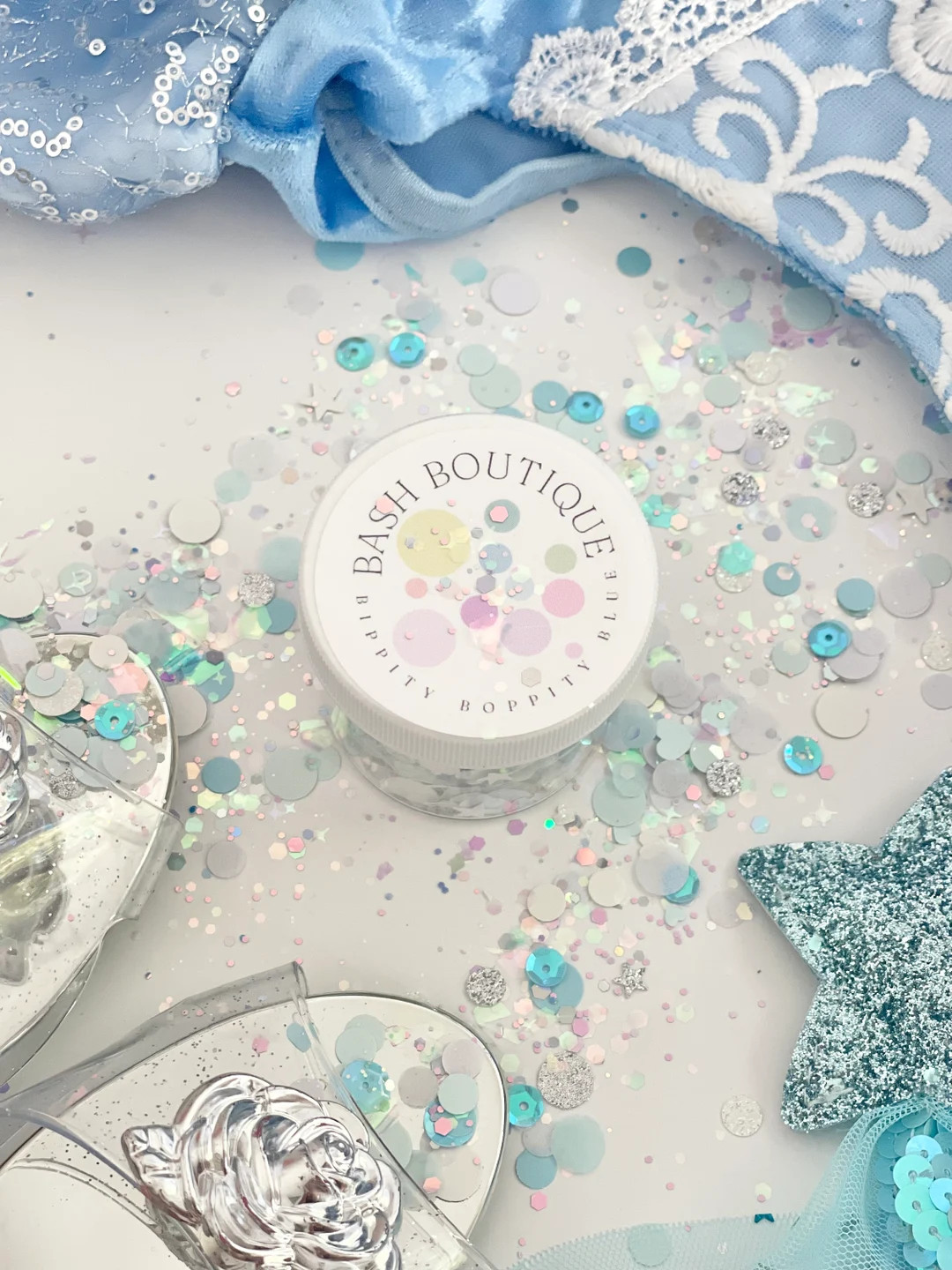 BIPPITY BOPPITY Blue Confetti - Blue Confetti - Cinderella Confetti - Light Blue Confetti - Blue ... | Etsy (US)