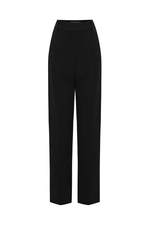 Exquise Wide Leg Pants in Black at Nordstrom, Size Small | Nordstrom