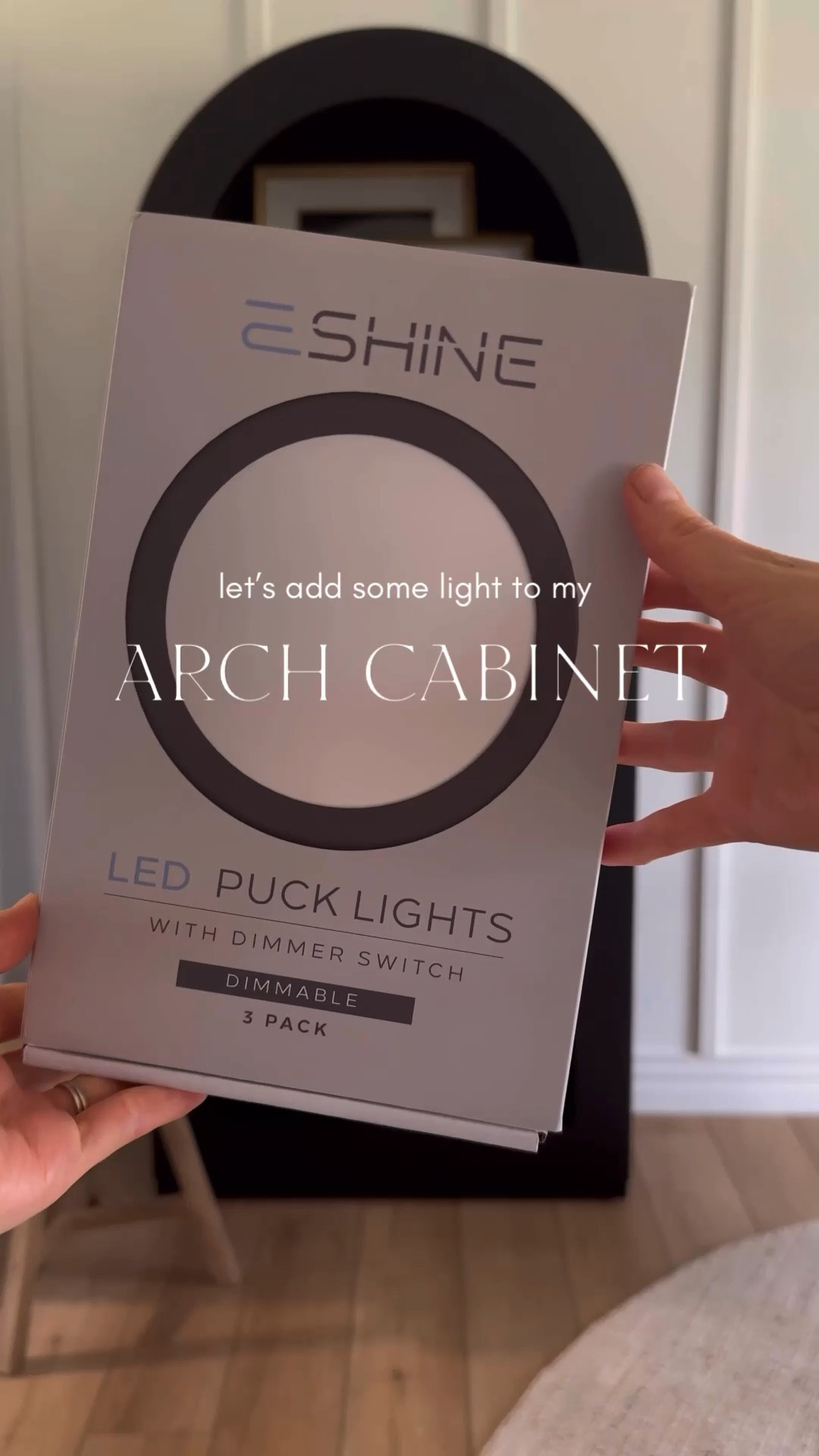 Moody lighting. Cabinet light. Lights. Home decor. Home inpso. Dining room  

#LTKsalealert #LTKstyletip #LTKhome