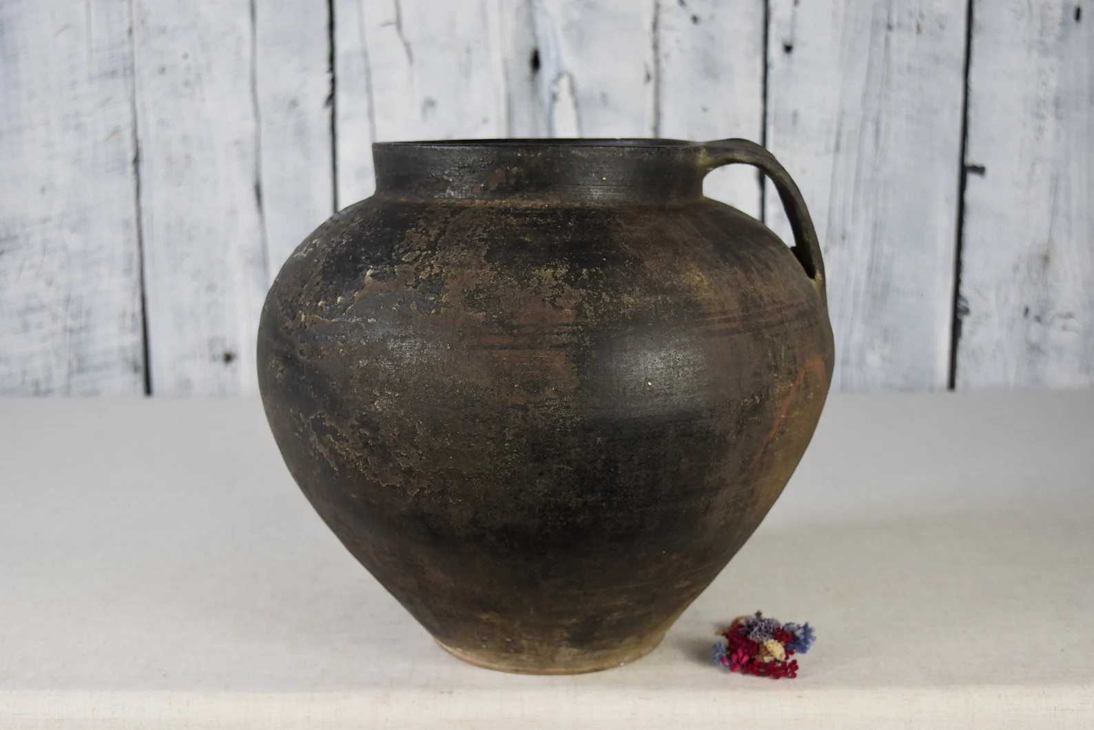 Antique clay pot / Vintage clay vessel / Rustic ceramic bowl / Ceramic jug / Traditional ceramic ... | Etsy (US)