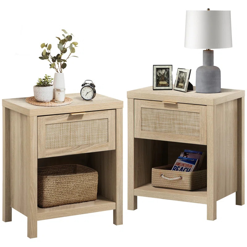 Bayou Breeze Alayha 1 - Drawer Nightstand "& Reviews" | Wayfair | Wayfair North America