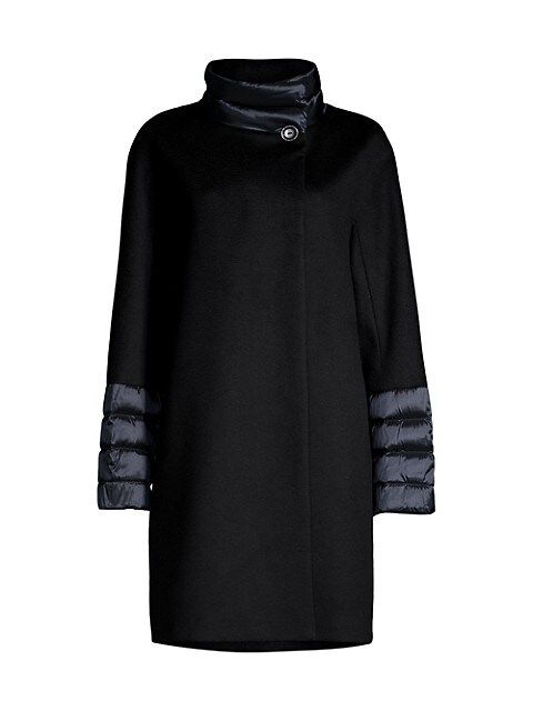Padded Wool Coat | Saks Fifth Avenue