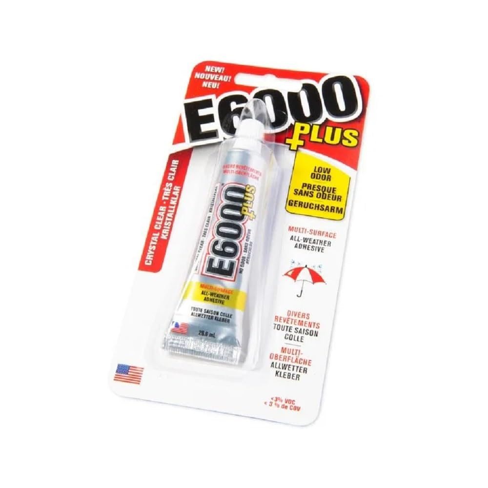 E6000 Eclectic 570110, Clear 0.9 Fl Oz E6000+Plus Multipurpose Adhesive | Amazon (US)