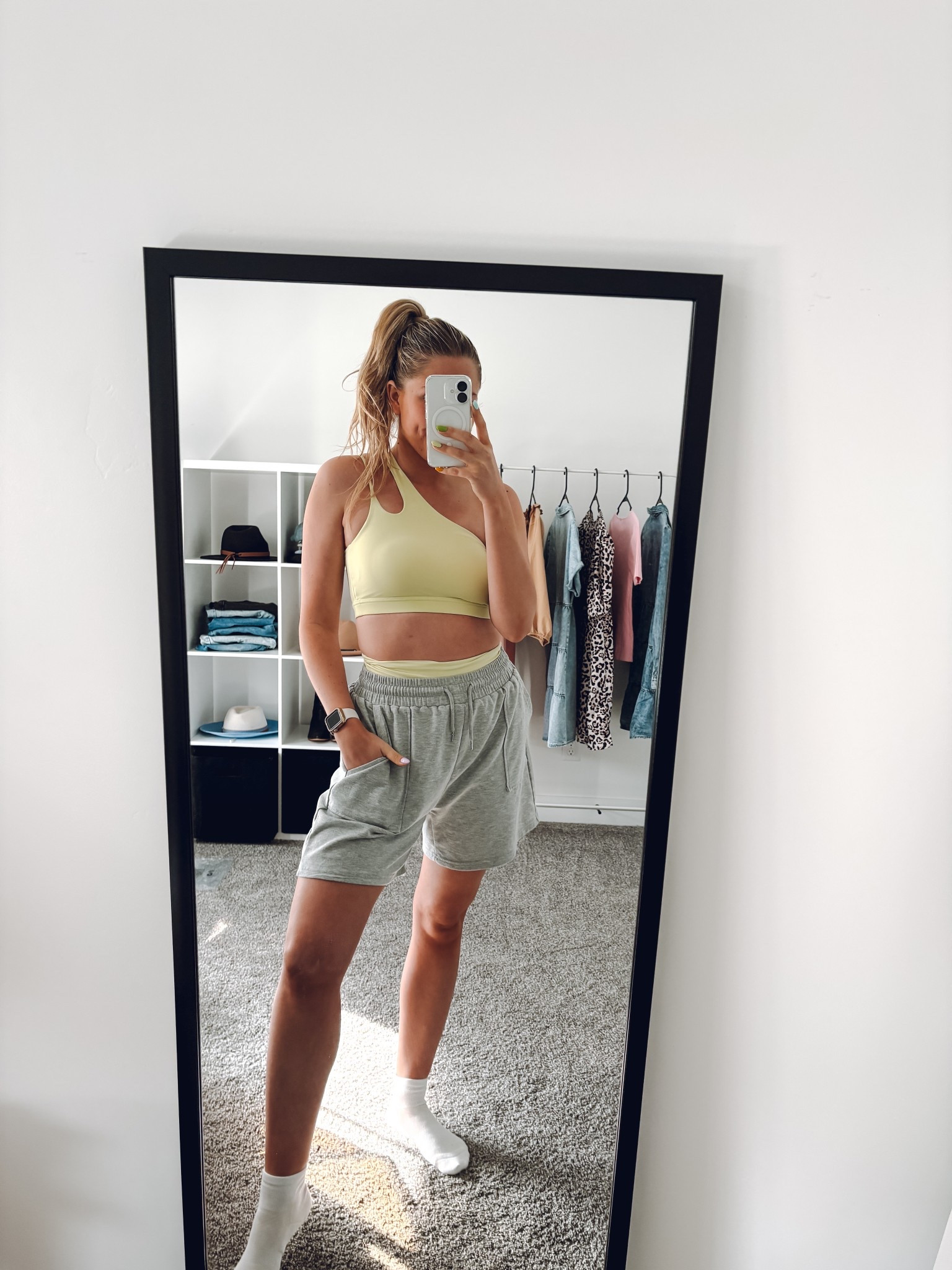 new workout set that has a unique design!! love this color right now, it’s trending for spring/summer!!

set: wearing usual size M, I feel like it’s true to size but size up if between
shorts: true to size 

| workout set | activewear 

#LTKFindsUnder100 #LTKActive