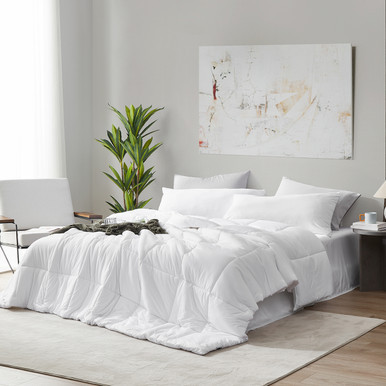 No Sweat Off My Arse - Coma Inducer® Oversized Comforter Set - White | Coma Inducer