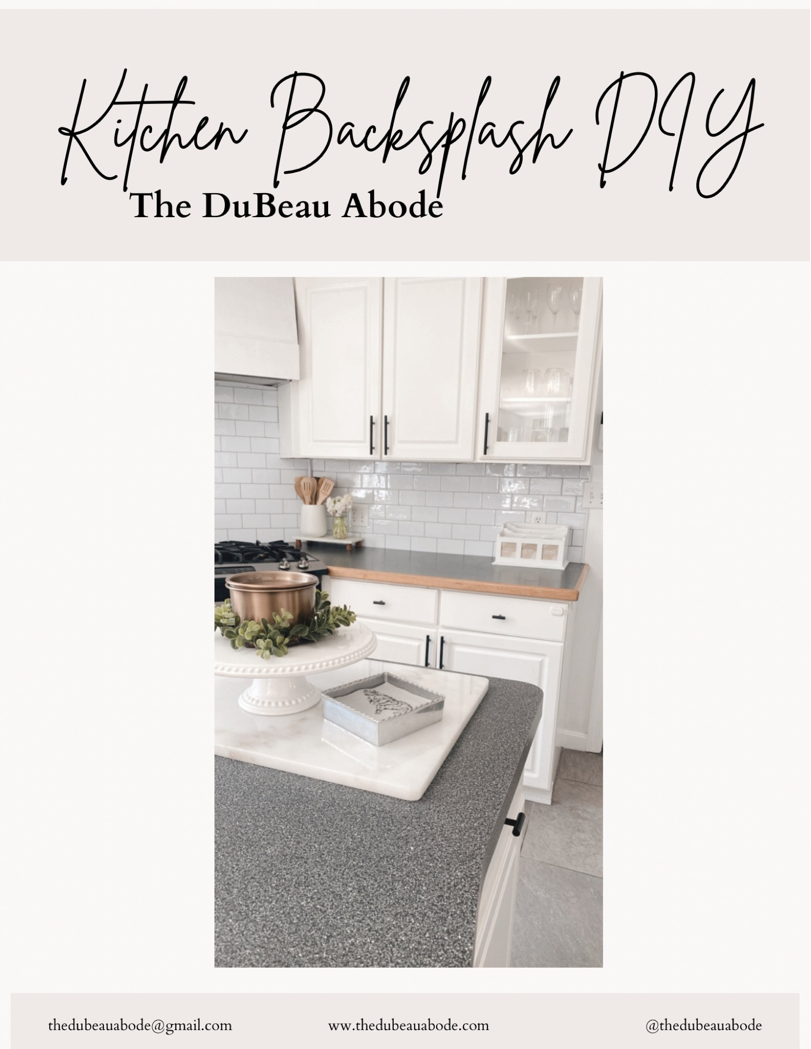 Peel and Stick Subway Tile Backsplash DIY

#LTKhome