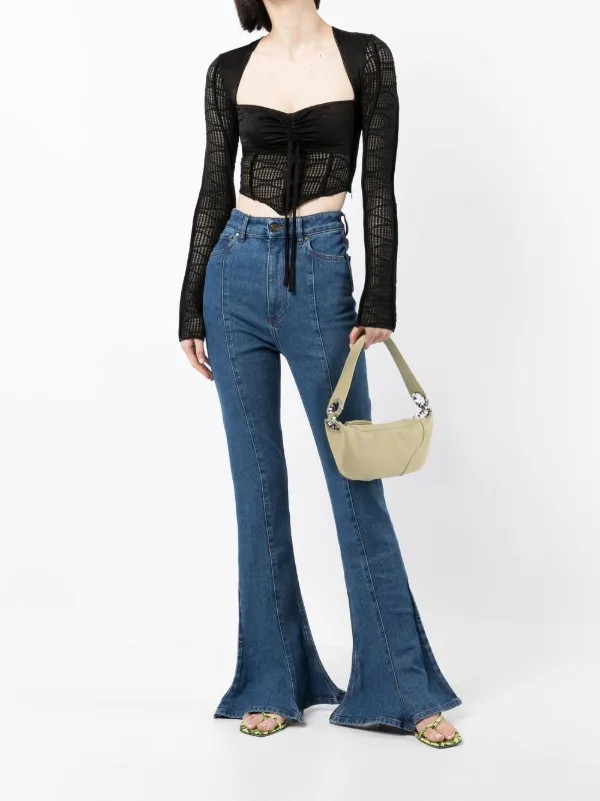 sac porté épaule zippé en cuir | Farfetch Global