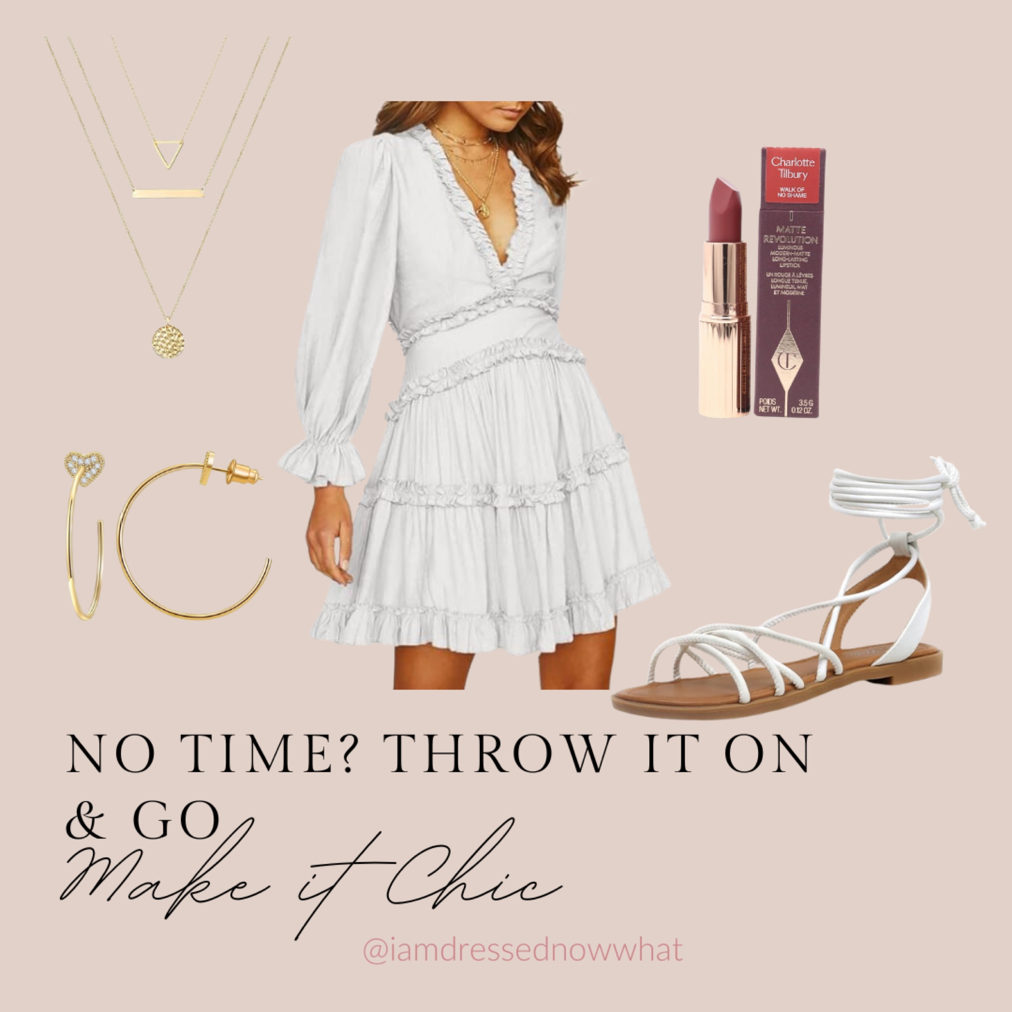  Chic dress look 

#LTKStyleTip #LTKSeasonal #LTKParties