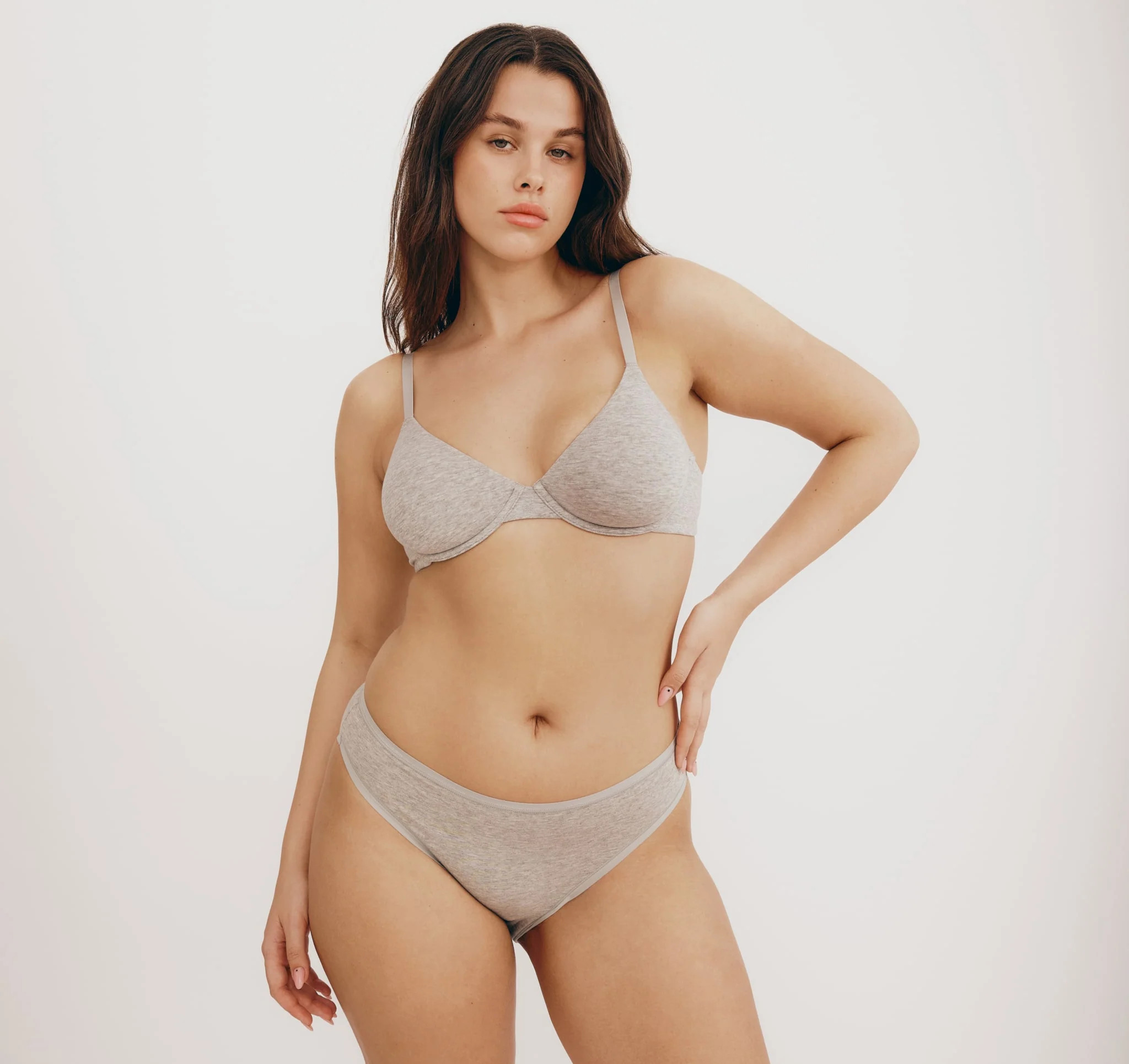 Core Unlined Demi Bra | Organic Basics