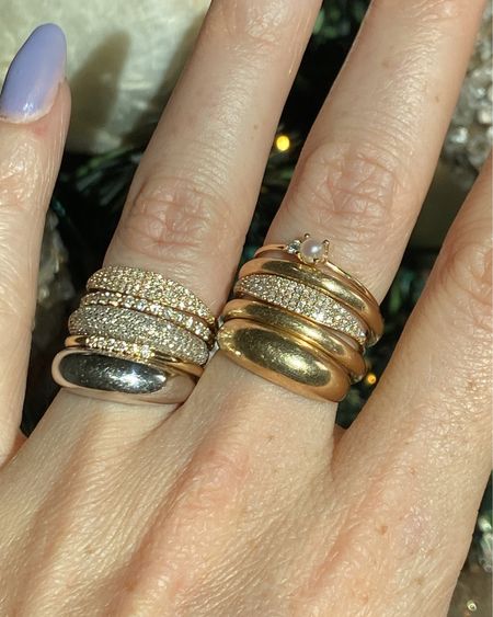 sparkliest ring stack and ALL 20% OFF!!!!!!!! 

#mejuri #goldrings #solidgoldrings #stackingrings #daintyrings #diamondrings #mejurisale #solidgoldjewelry

#LTKHoliday #LTKsalealert #LTKSeasonal