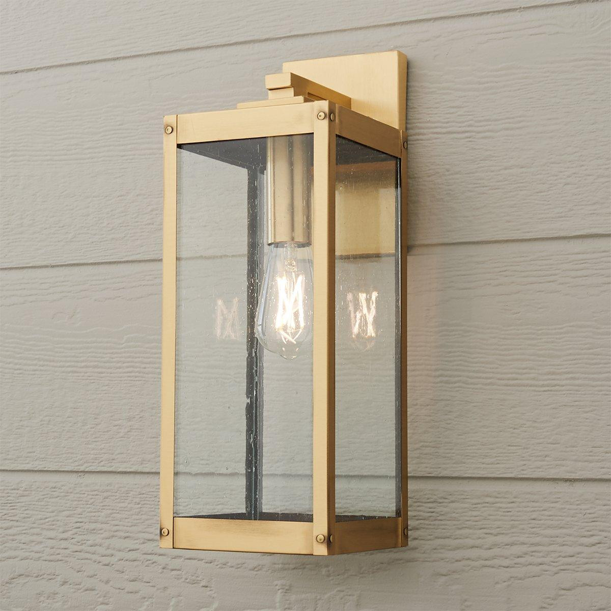 Maddox Seeded Outdoor Sconce - Large | Shades of Light
