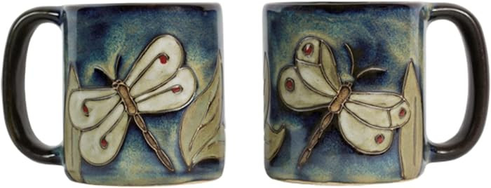 Mara Stoneware Mug - Dragonfly - 16 oz | Amazon (US)
