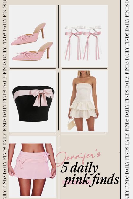 Pink Amazon coquette fashion finds 💕

Found it on Amazon, coquette style, pink finds, what I wore, pink bow, white dress

#LTKfindsunder100 #LTKfindsunder50 #LTKstyletip