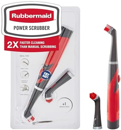 Rubbermaid Reveal Power Scrubber with Multi-Purpose & Grout Head, Cordless Electric Battery Power... | Amazon (US)