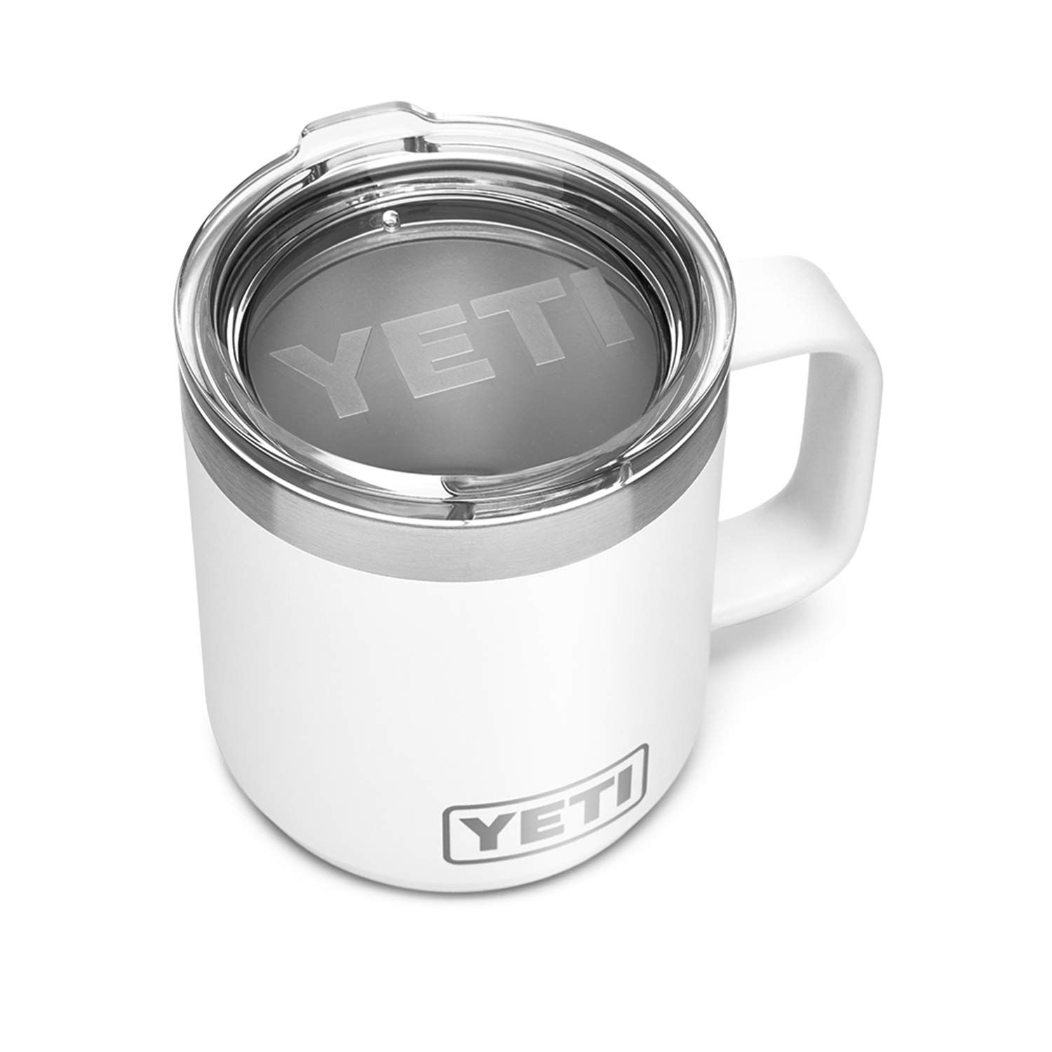 YETI Rambler 10 oz Stackable Mug, Stainless Steel, Vacuum Insulated with Standard Lid | Amazon (US)