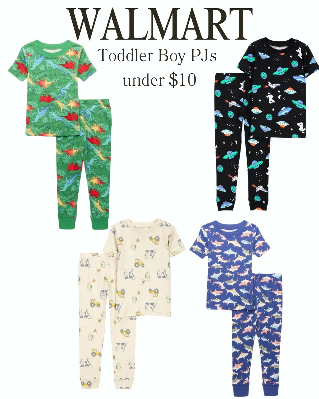 Love a great pair of toddler pjs for cheap! We size up one.

#LTKKids #LTKFamily #LTKBaby