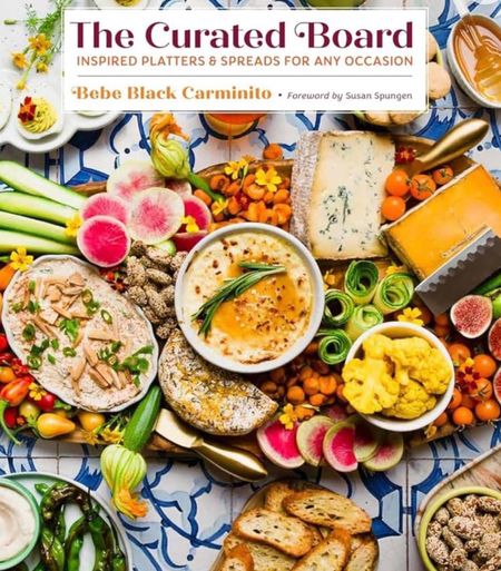 The Curated Board: Inspired Platters for Any Occasion elevates the art of composing a delicious small-bite meal out of simple recipes and thoughtfully selected ingredients. From family breakfast and afternoon tea to date night and game night, food stylist Bebe Carminito presents more than 35 themed boards and platters with over 50 effortless, homemade recipes, suggesting perfect pairings along with styling tips for optimal presentation. 

#LTKhome #LTKparties #LTKfamily