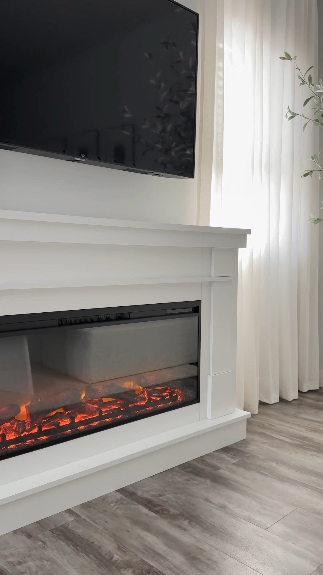 Electric fireplace back in stock on Wayfair! Love this for a no demo, renter-friendly fireplace option

#LTKHome #LTKSaleAlert