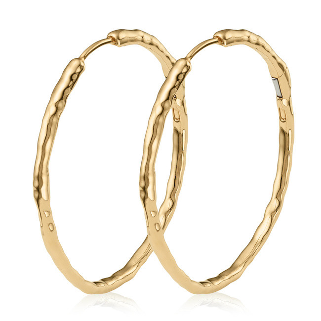 Siren Muse Large Hoop Earrings | Monica Vinader (Global)