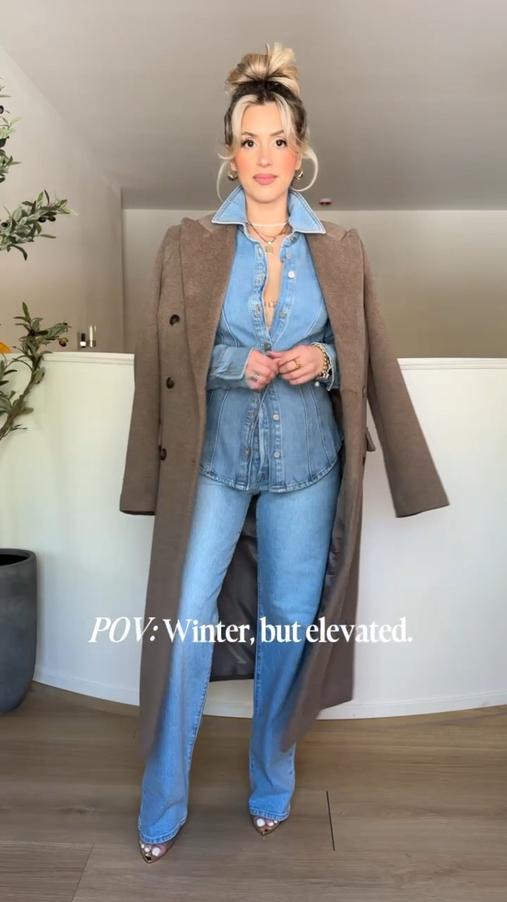 Omg the BEST coats from @dynamite 😮‍💨👌🏼

I'm wearing XS in ALL coats! 
Wearing size 4 or 27 in all jeans!! 


#LTKootd #LTKFindsUnder100 #LTKgrwm