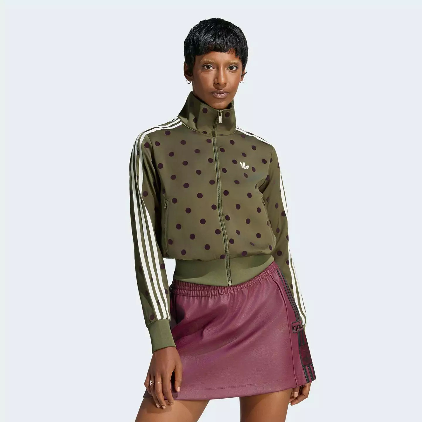 adidas Originals Women's Satin Polka Dots Track Top | DICK'S Sporting Goods