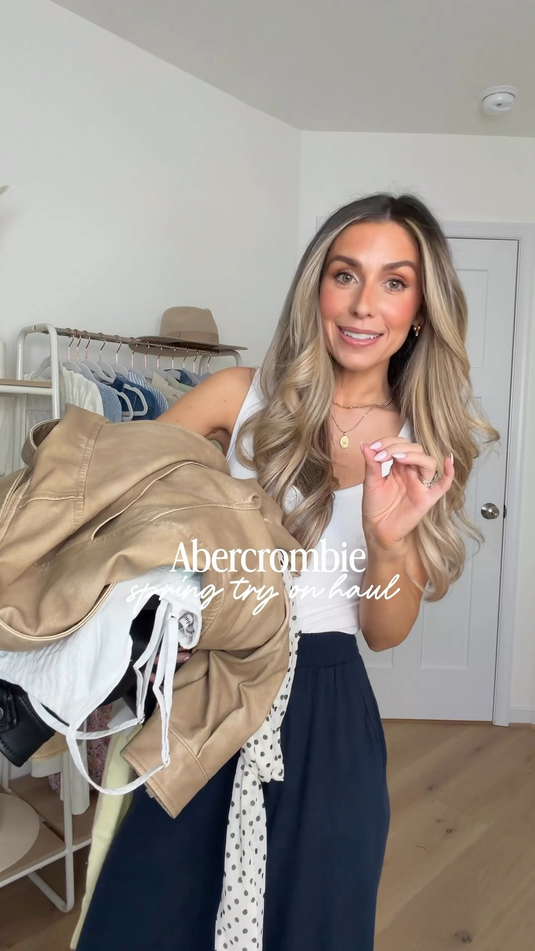 Abercrombie spring try on haul 💗💐🦢☁️ so many cute new arrivals and spring outfits you’ll wear on repeat! I’m 5’2 and typically a size 24 in bottoms and xs in tops, skirts, dresses etc! 

Spring outfits
Spring outfit ideas
Spring basics 
Closet staples 
Spring jacket 
Vacation outfits
Date night outfits 
Spring capsule wardrobe 
Petite style
Petite fashion 
Abercrombie style 

#LTKSeasonal #LTKPetite #LTKSpringSale