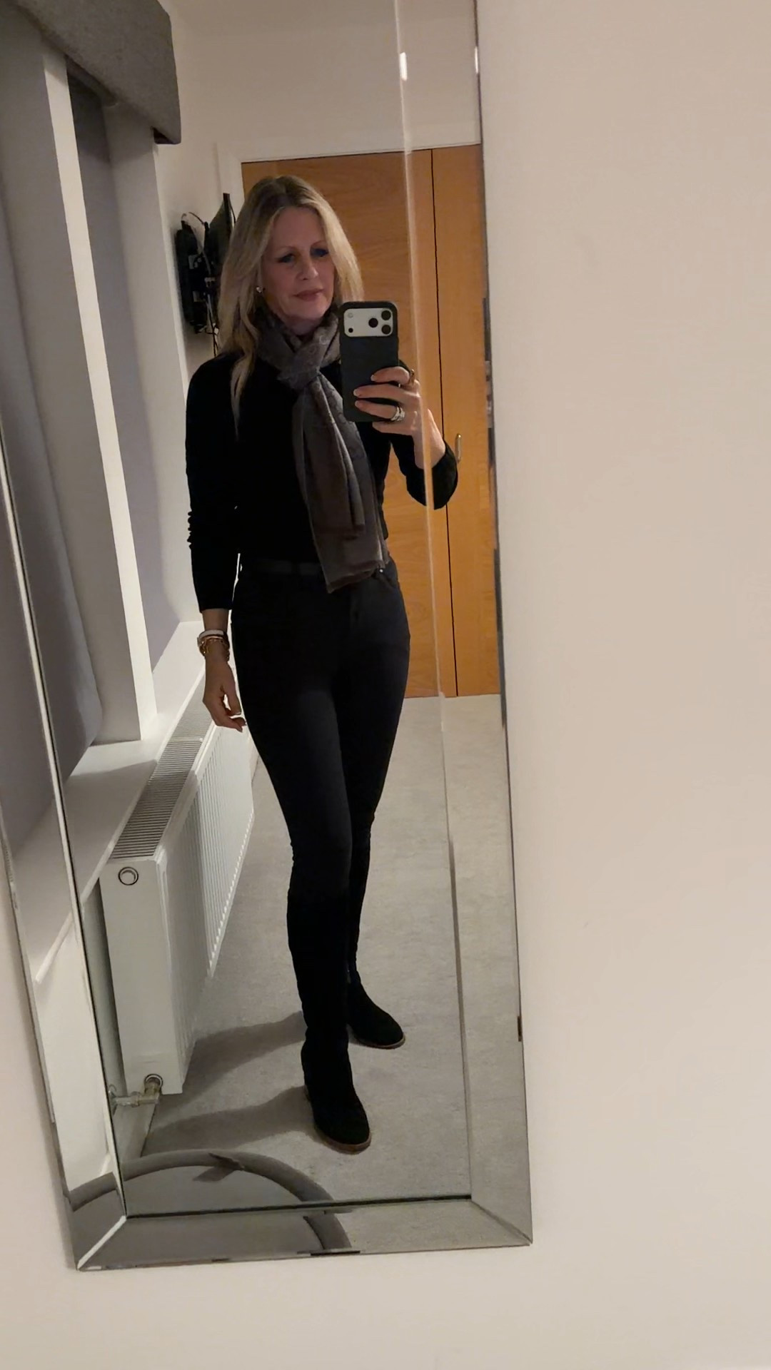 You can never go wrong with an all black outfit…and add a scarf for a pop of color. Great when you travel  

Red Carpet of Life, LTK over 50

#LTKTravel #LTKootd