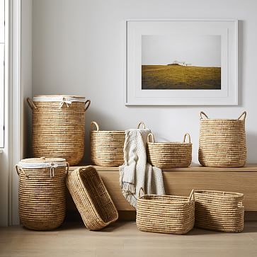 Woven Seagrass Baskets | West Elm (US)