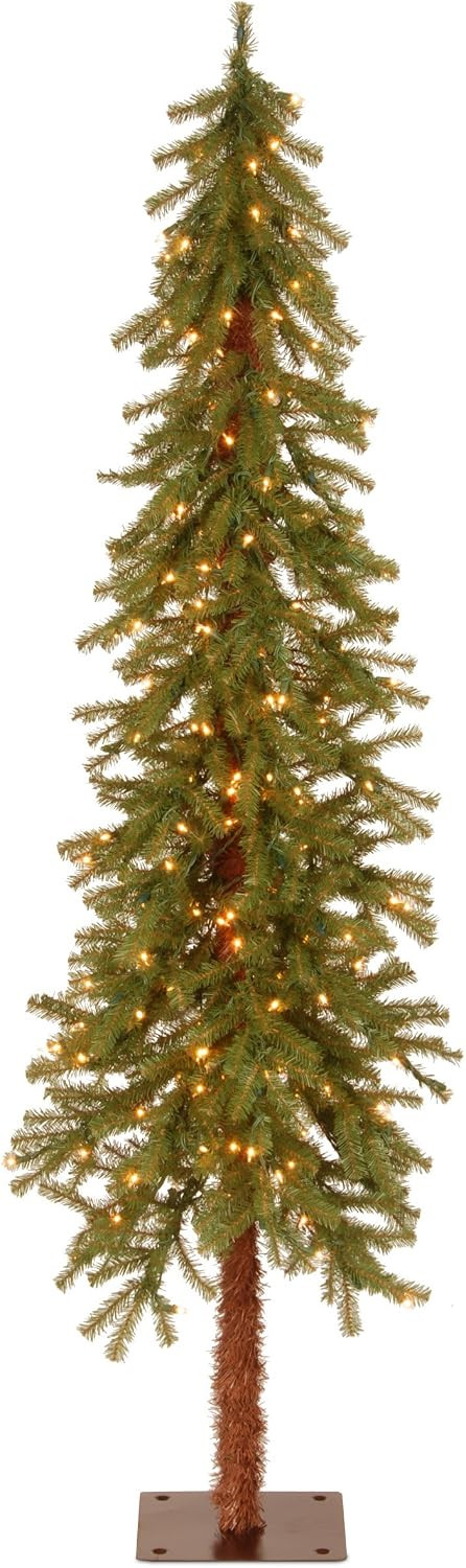 National Tree Company 6ft Pre-Lit Hickory Cedar Artificial Christmas Tree | Amazon (US)