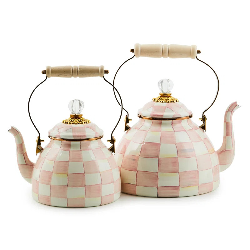Rosy Check 3 Quart Tea Kettle | Wayfair North America