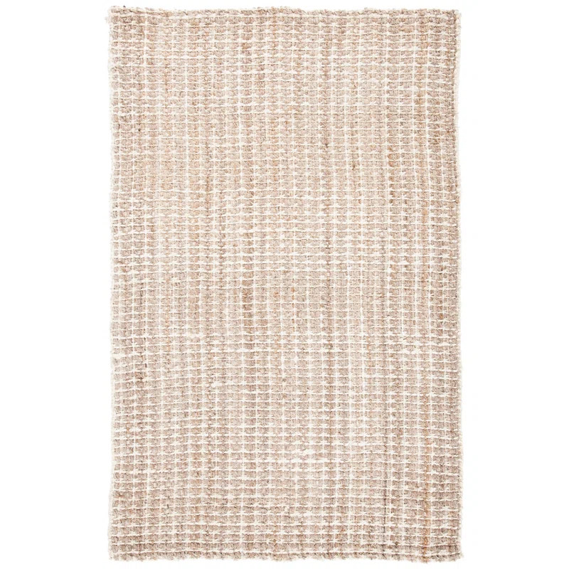 Carle Abstract Handmade Tufted Jute/Sisal Beige Area Rug | Wayfair North America